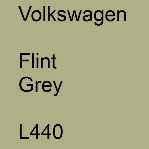 Volkswagen, Flint Grey, L440.